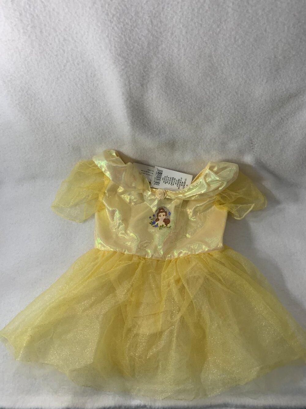 Disney Store Baby Princess Belle Dress Halloween Costume 12 Months NWT